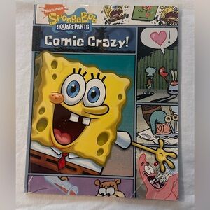 Nickelodeon SpongeBob SquarePants Comic Crazy 1st Edition Paperback
